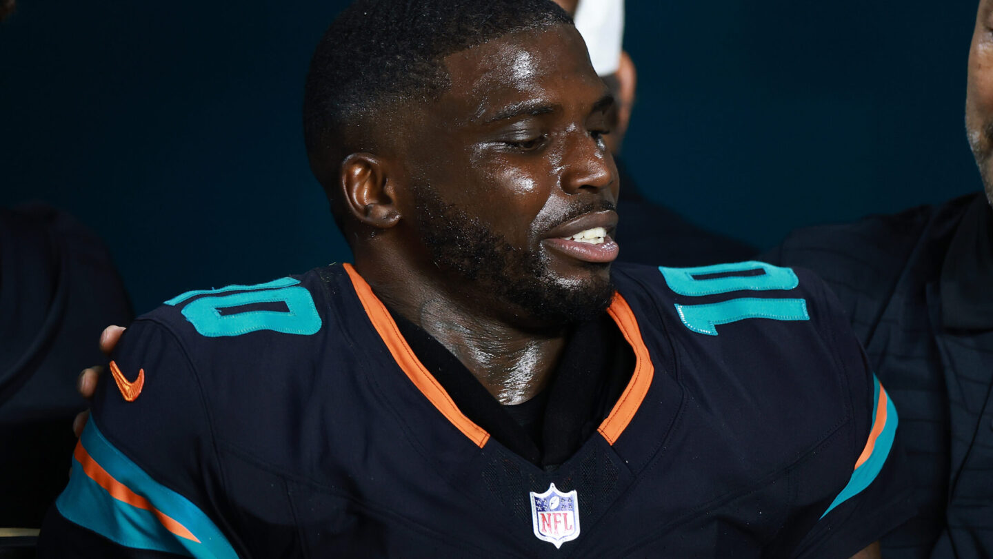 Tyreek Hill, Tyreek Hill injury, Miami Dolphins, NFL, theGrio.com