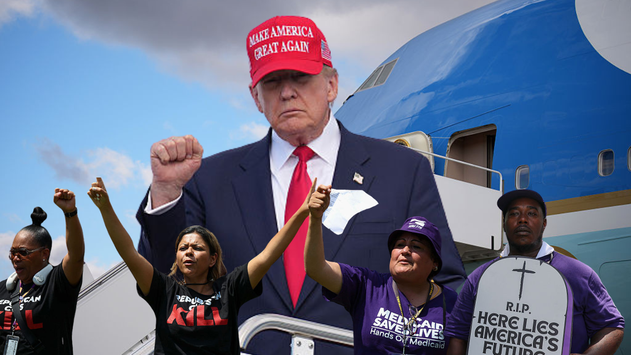 As millions of Black Americans are set to lose SNAP, Trump heads to resort for weekend dinner with donors