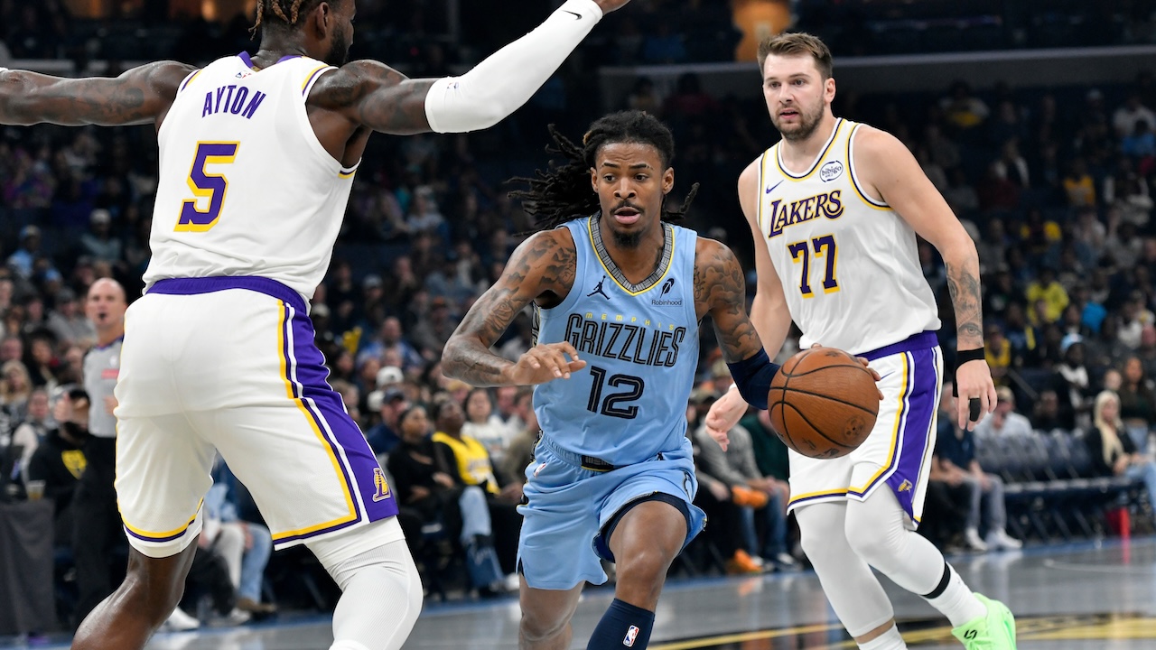 Lakers Grizzlies Basketball Ja Morant, Memphis Grizzlies,