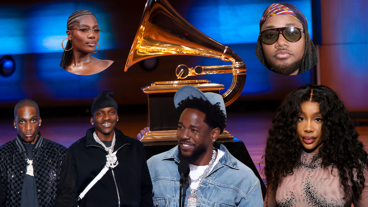 Kendrick Lamar, Doechii, SZA, Clipse, Leon Thomas, Grammys, Grammy Nominations 2026