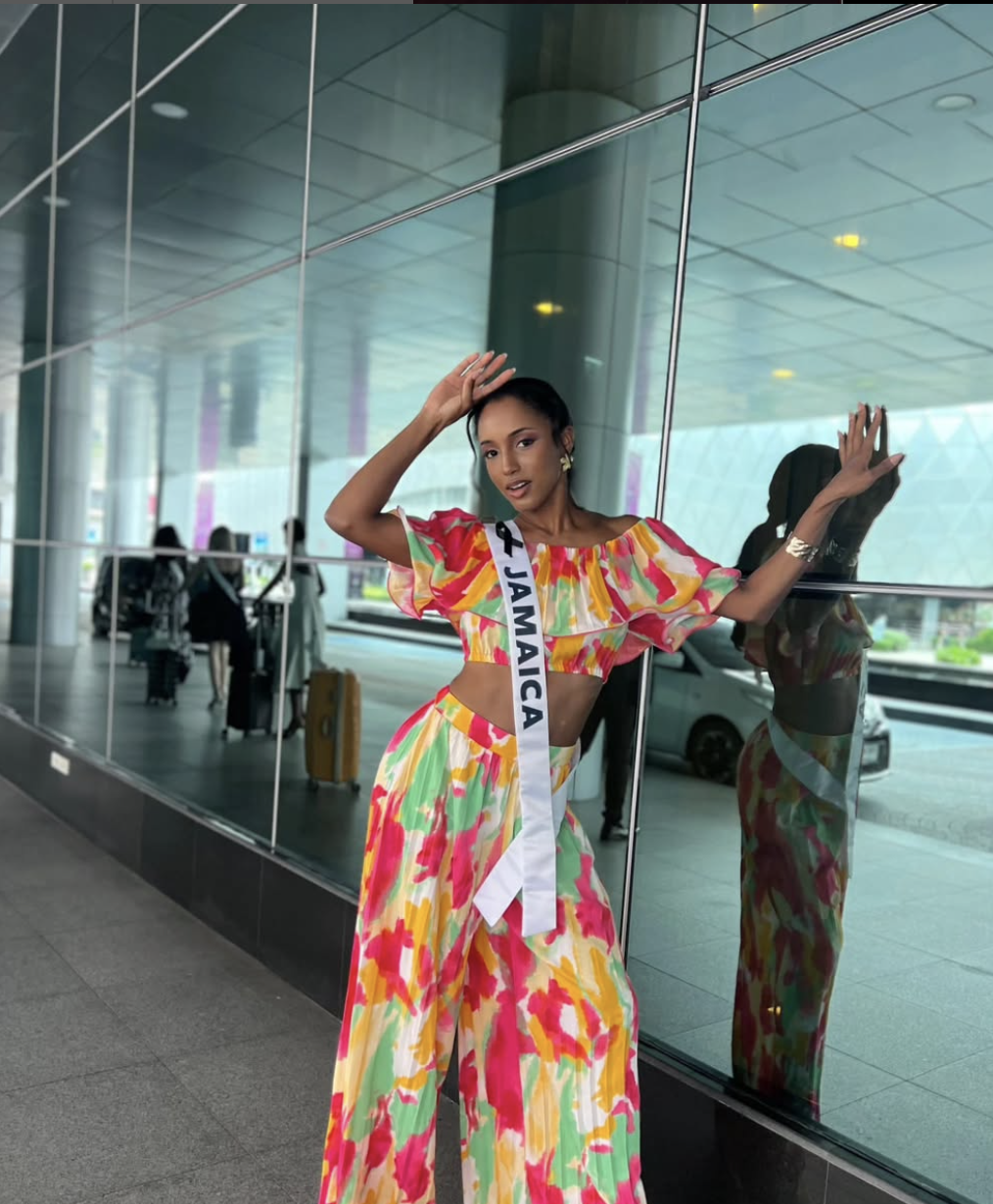 Miss Jamaica spends night in hospital after falling off stage at Miss Universe pageant
