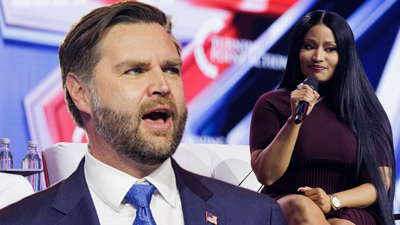 ‘Don’t have to apologize for being white anymore’: JD Vance slammed after praising Nicki Minaj’s remarks about white grievance