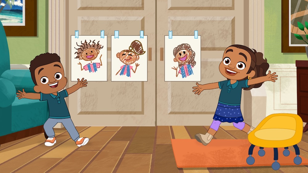 PBS Kids 'Alma's Way' still featuring Junior and Alma