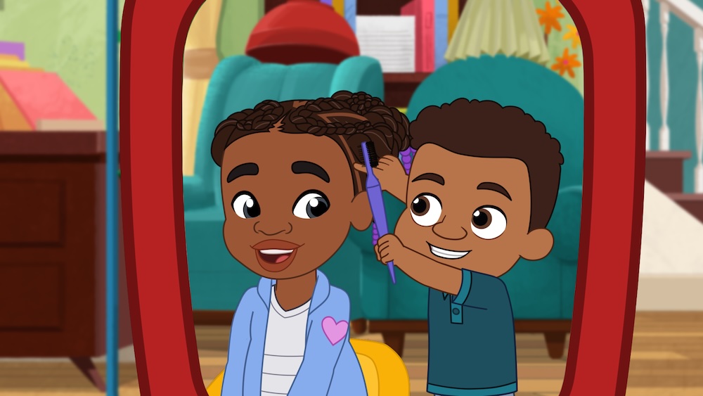 Alma's Way still from Junior's Hair Salon episode