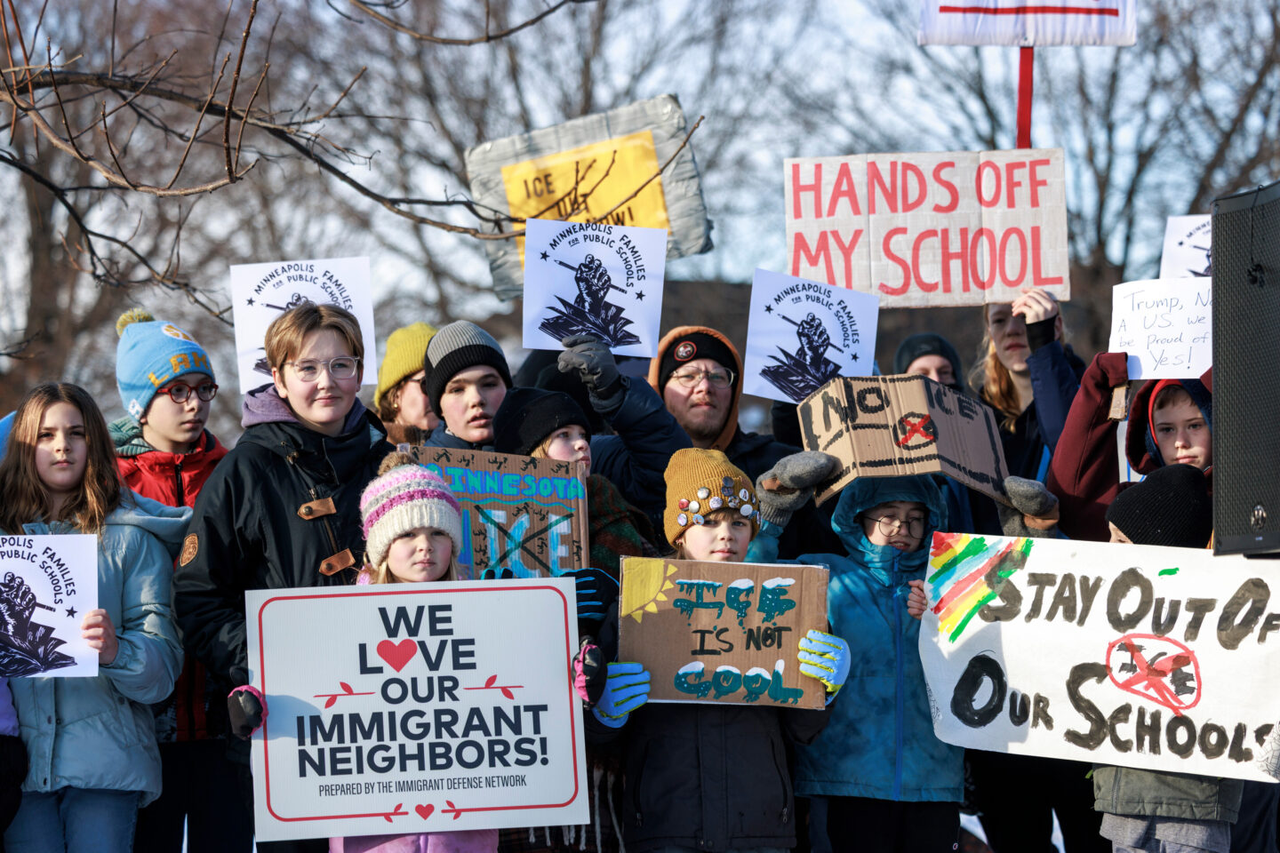 Minneapolis Schools, Minnesota Schools, ICE, Renee Good, Protests