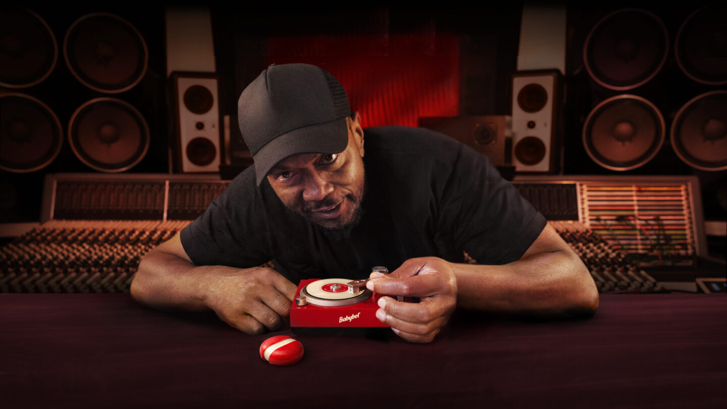 Babybel Mini Wax Tracks x Timbaland HERO timbaland, babybel, mini wax tracks, AI artist, legacy, jingle, thegrio.com