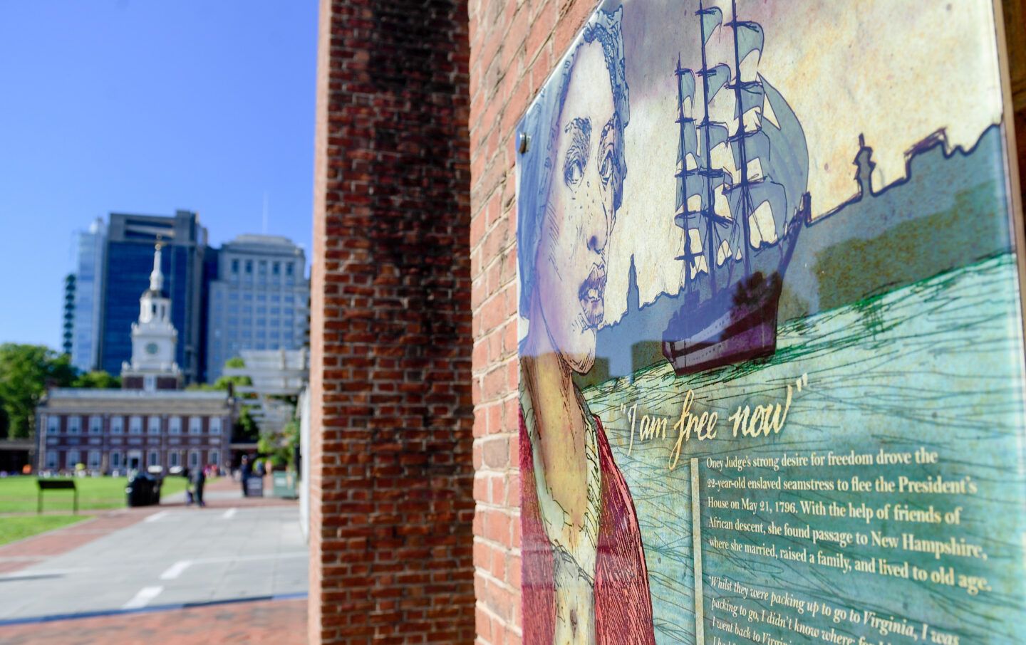 Philadelphia, slavery exhibit, Trump executive order, Philadelphia President