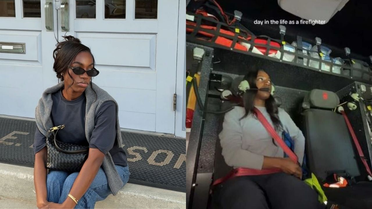 Meet V’asiah Marie, the fashionable firefighter from Florida, defying gender norms in the male-dominated field