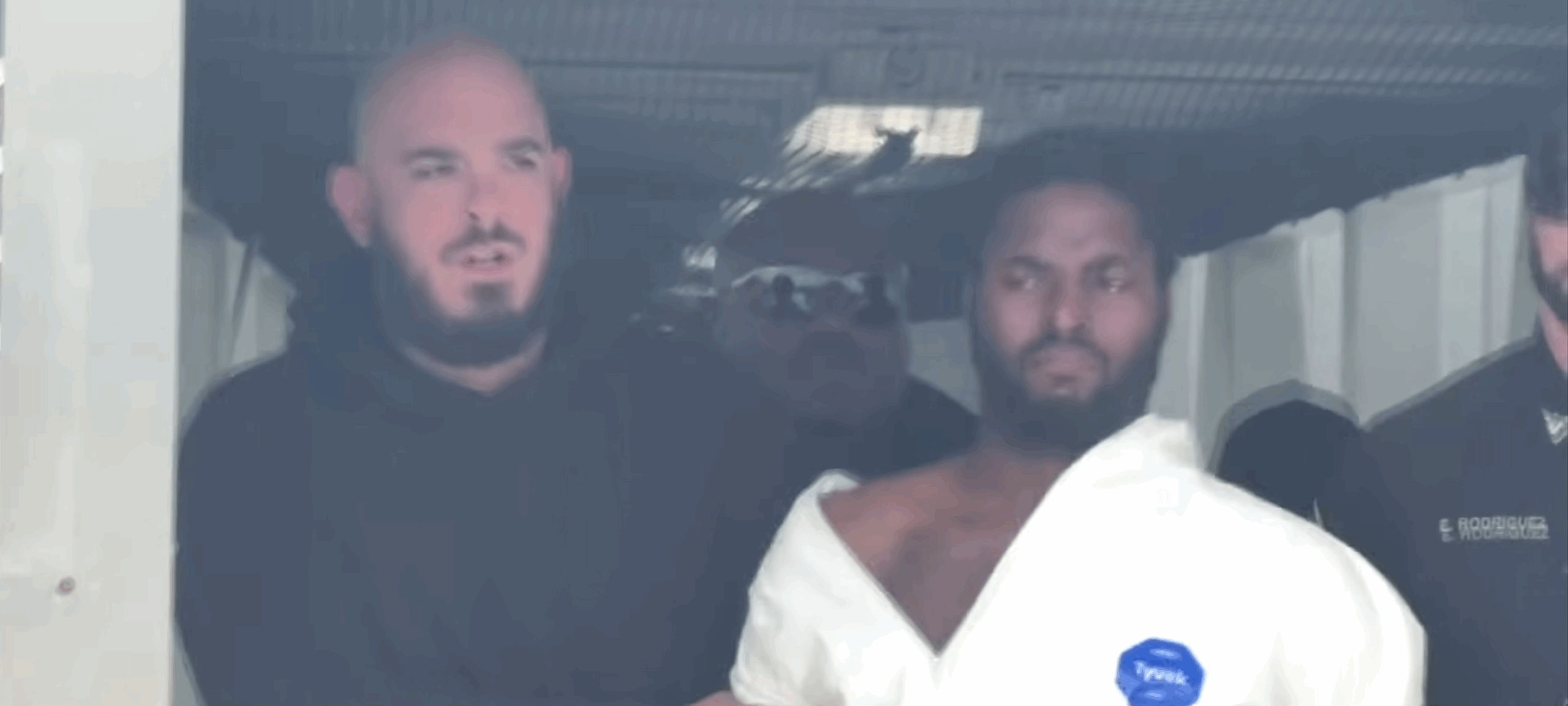 Video shows Florida man arrested for sexual battery attempt to grope female detective during transport