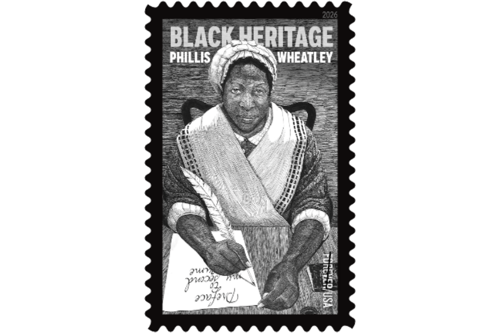 USPS Phillis Wheatley stamp