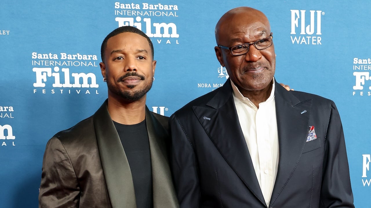 Michael B. Jordan and Delroy Lindo receive a standing ovation at NAACP Image Awards a week after BAFTA controversy