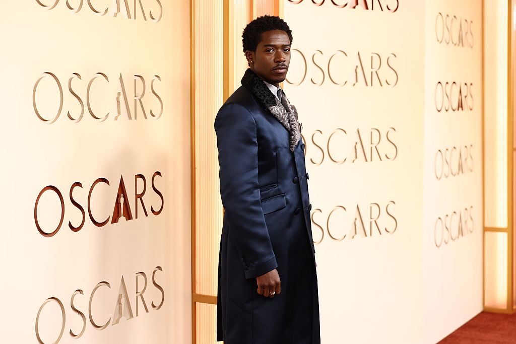 Damson Idris attends the 98th Oscars at Dolby Theatre on March 15, 2026 in Hollywood, California.