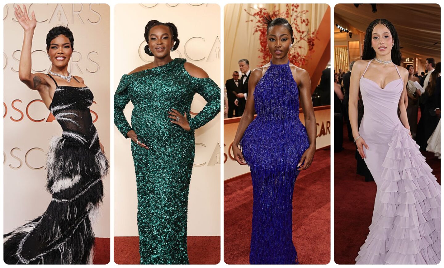Black Hollywood style standouts on the Oscars red carpet