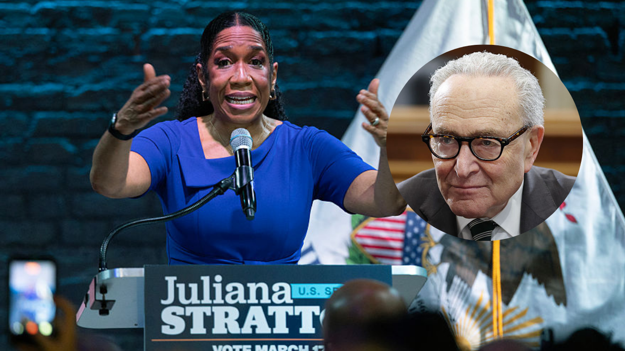 Senate nominee Juliana Stratton says she won’t support Chuck Schumer as Democratic leader