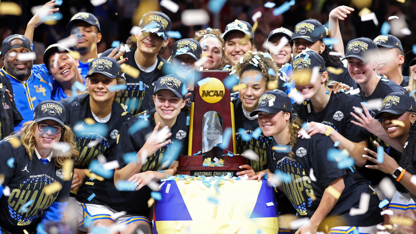 UCLA storms past South Carolina to claim historic first women’s NCAA title