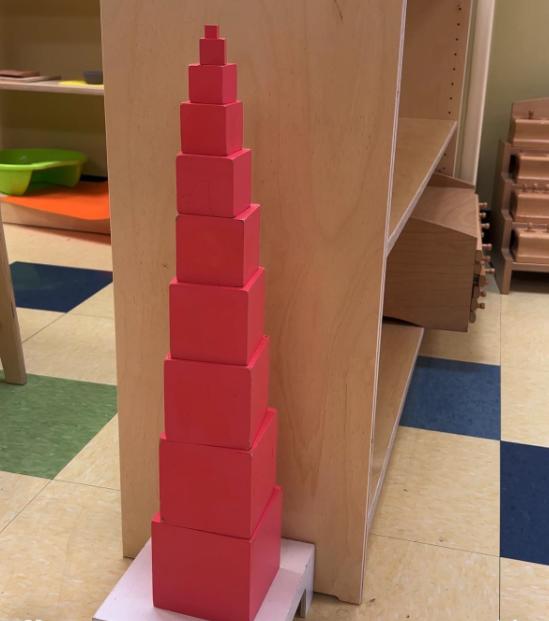 The popular pink tower is often mentioned when discussing Montessori. (Photo: Desiree Hadley), thegrio.com