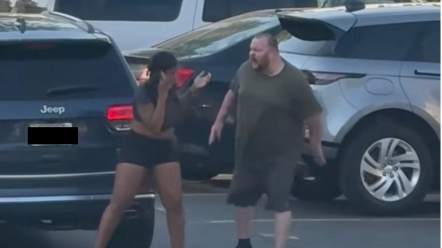 NJ Man yells Black Woman