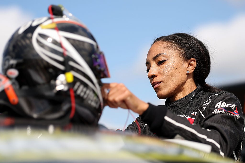 Rockingham ARCA Menards East 125 NASCAR, Dystany Spurlock, Black women, Motorsports, Sports, ARCA Menards Series, NASCAR Truck Series, Representation, Racing, Black excellence, Rockingham ARCA Menards East 125, thegrio