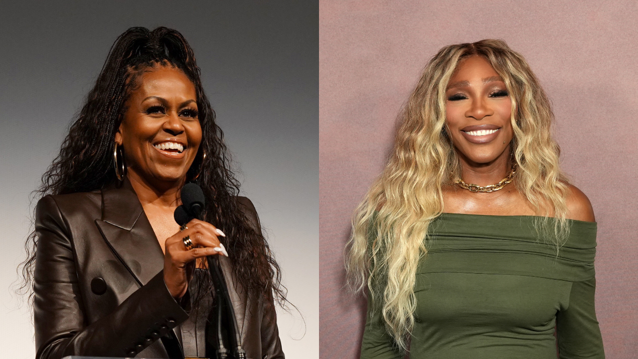 Michelle Obama, Serena Williams, Michelle Obama IMO Podcast, Serena Williams IMO Podcast, Michelle Obama Infertility, Serena Williams Infertility