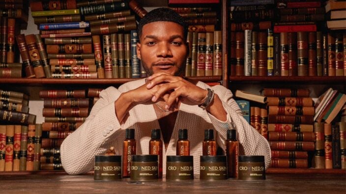 Crowned Skin is making skincare sexy for Black men — and the numbers show it’s working