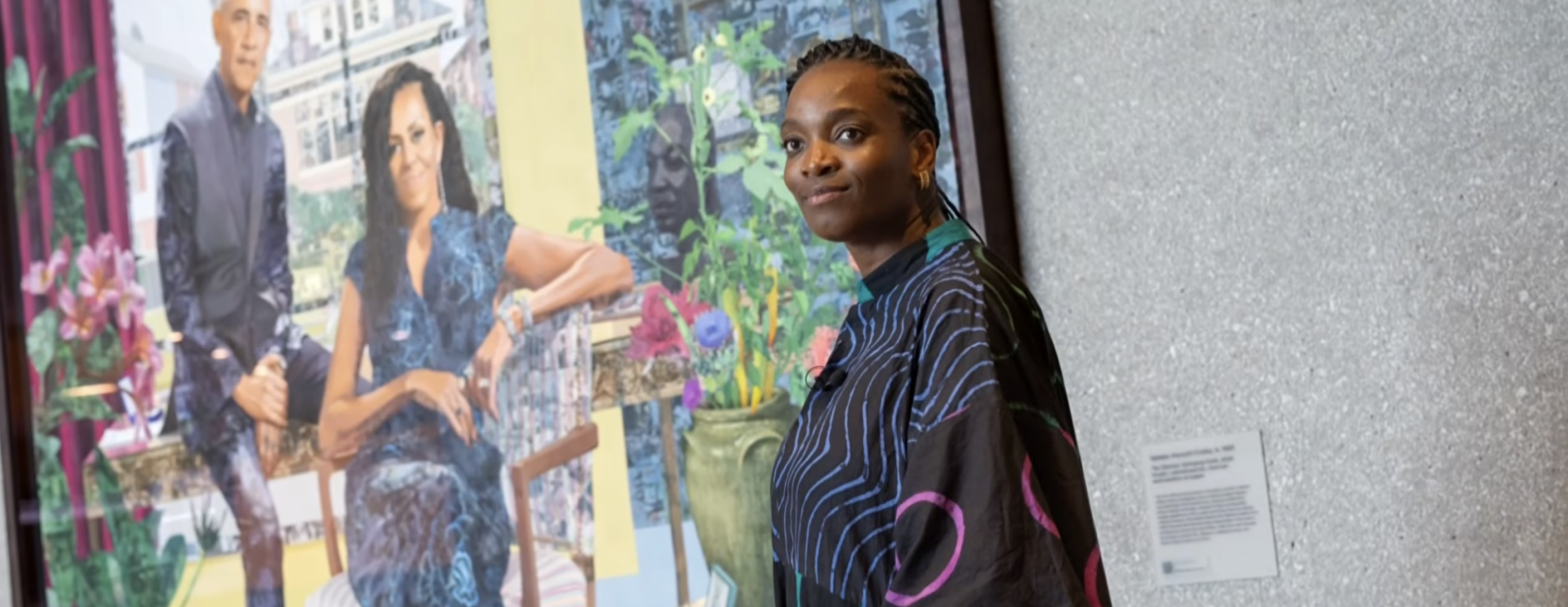 Meet Njideka Akunyili Crosby, the artist behind Barack and Michelle Obama’s latest portrait