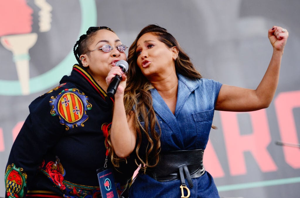 Raven-Symoné and Adrienne Bailon share first 'Cheetah Girls' reboot rehearsals