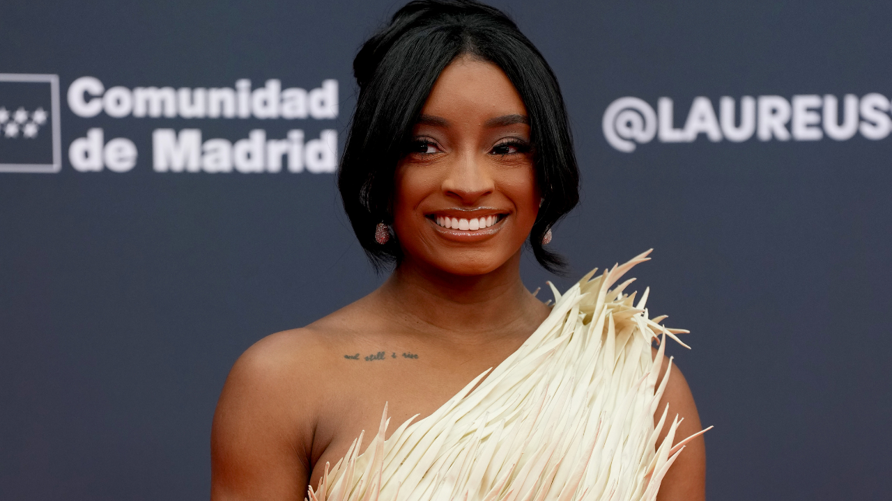Amid backlash for attending Taylor Swift’s wedding, Simone Biles reminds fans that some things aren’t meant for social media